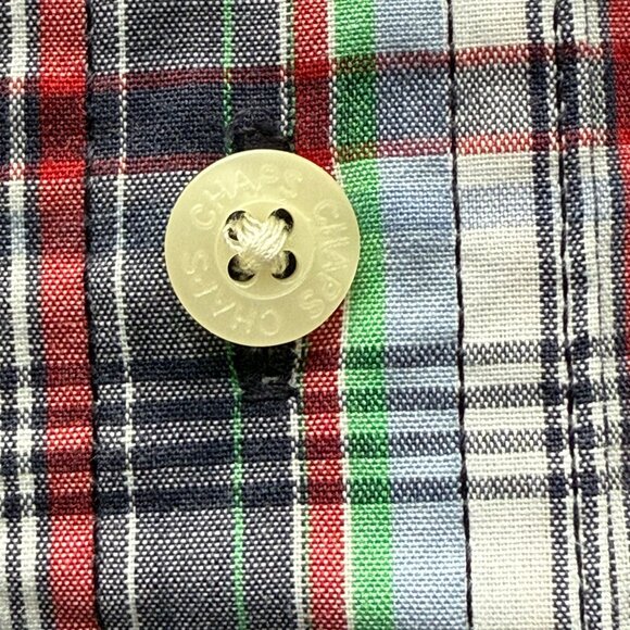 Chaps Men’s XL Plaid Short Sleeve Button-Down Shirt Multicolor Classic Fit - Picture 6 of 7